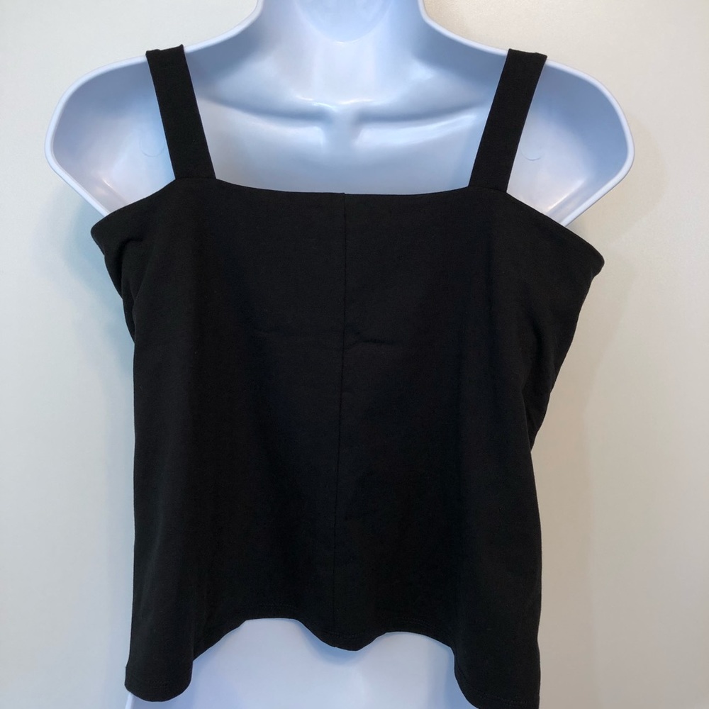 ⬇️3️⃣0️⃣ j. Crew Tie Shoulder Tank Top Small NWT - Picture 4 of 5